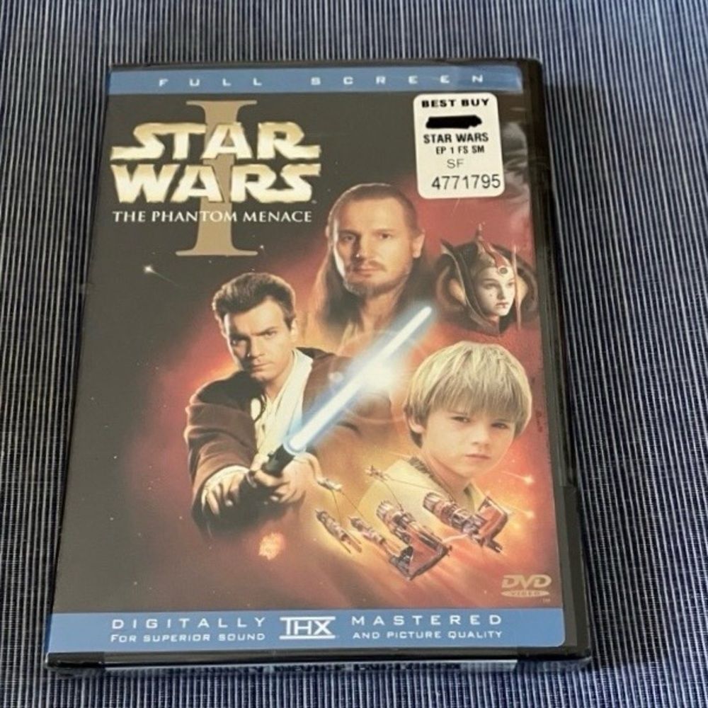 New Star Wars Episode I The Phantom Menace DVD
